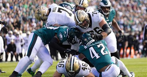 First Half Observations Saints Eagles Phillyvoice