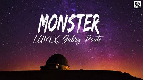 Monster Robin Schulz Remix Lumx Gabry Ponte Lyrics Youtube