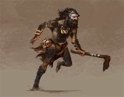 Caveman By Mark Terisse Ancient Warfare Human Art Character Art