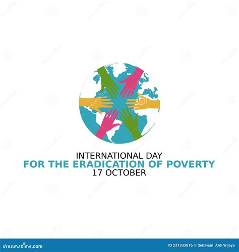 Vector Graphic Of International Day For The Eradication Of Poverty