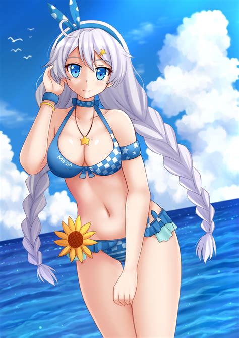 Kazenokaze Benghuai Xueyuan Kiana Kaslana Bikini Cleavage Swimsuits