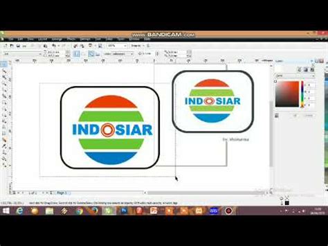 Tutorial Membuat Logo Televisi Di Corel Draw X4 INDOSIAR SCTV TRANS 7