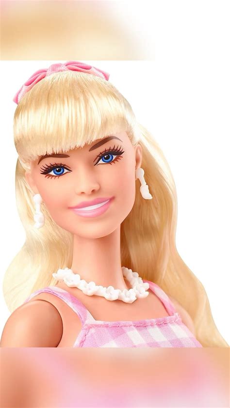 Barbie The Movie Doll Margot Robbie As Collectible Doll Wearing Pink