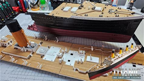 Agora Models Build The RMS Titanic Pack 11 Stages 57 62 YouTube