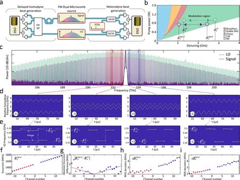 Coherent Detection Of Multiple Frequency Modulated Laser Channels A