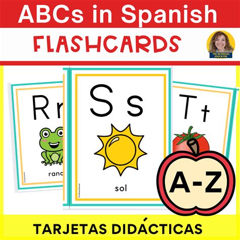 Spanish Alphabet Flashcards Nuggets Of Wisdom