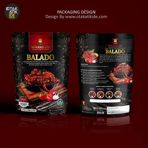 Standing Pouch Contoh Desain Kemasan Rendang 10 Rekomendasi Rendang