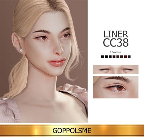 Goppols Me Gpme Gold Liner Cc38 Download At Goppolsme Patreon Sims