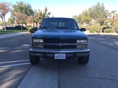 1993 Chevrolet Chevy Suburban 2500 Silverado 4x4 V8 454 No Rust California For Sale