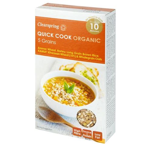 Clearspring Quick Cook Organic Grains G G Baldwin Co