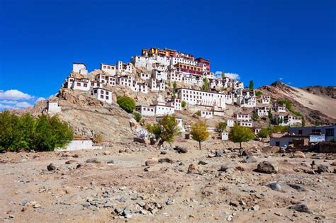 Premium Photo Thiksey Gompa Monastery Near Leh Ladakh