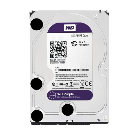 Жесткий диск Western Digital 2TB Purple WD20PURX ☼ купить в Украине