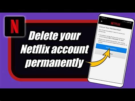 How To Delete Netflix Account Permanently Youtube