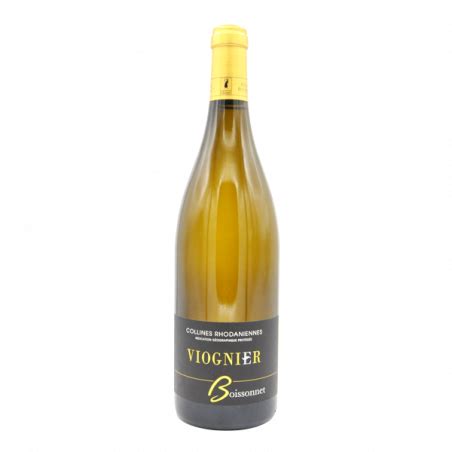 Domaine Boissonnet Viognier Igp Collines Rhodaniennes