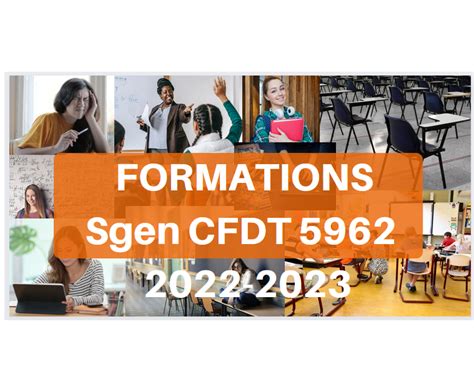 Le Sgen CFDT Nord Pas De Calais En Formation SGEN CFDT Nord Pas De Calais