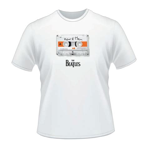 Now And Then T Shirt Cassette Store The Beatles