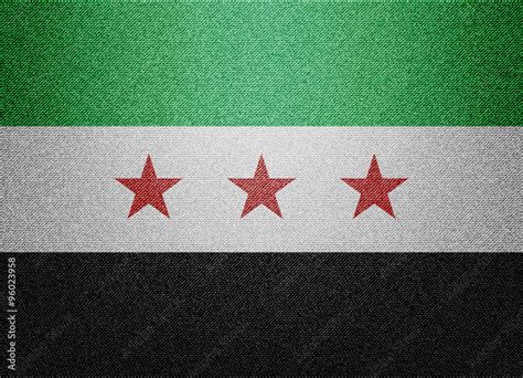 Syrian Opposition Flag Stock Vector Adobe Stock