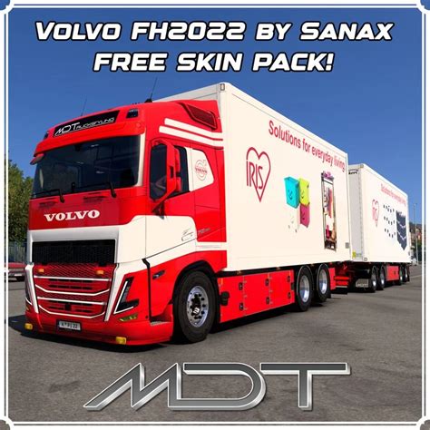 VOLVO FH2022 By SANAX Verhaar Skin Pack 1 0 ETS 2