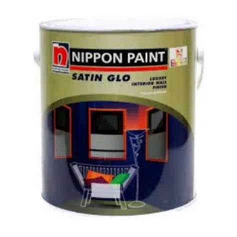 Nippon Satin Glo Plus Luxury Interior Wall Paint Packaging Size 1