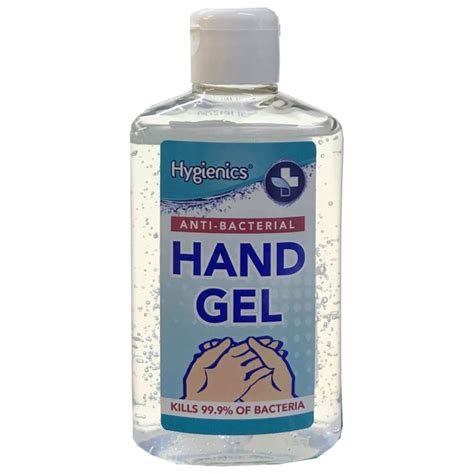 Hygienics Antibacterial Hand Gel 236ml Sanitiser Bandm