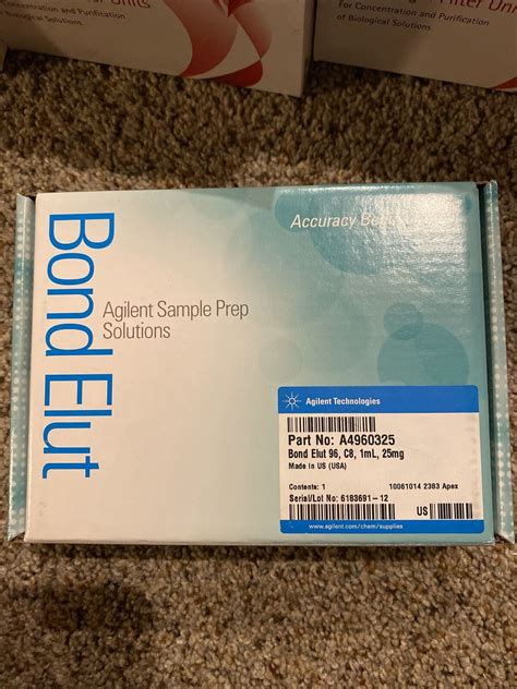 Agilent Bond Elut C8 96 Round Well Plate 1 ML 25 Mg 1 Pk A4960325