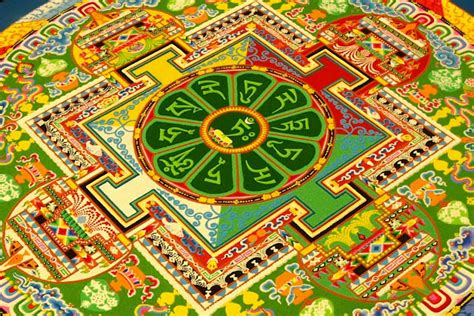 If It Were Real Tibetan Sand Mandala