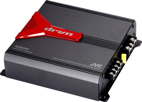 Jvc Ks Ax3202 Drvn Series 2 Channel Car Amplifier — 65 Watts Rms X 2 At