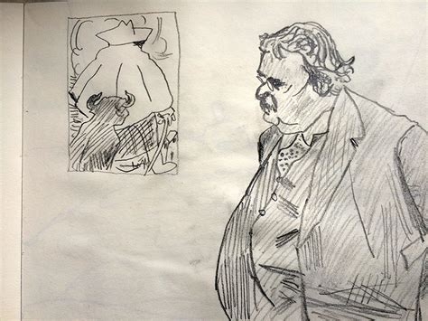 G K Chesterton By Simon Griffee On Dribbble