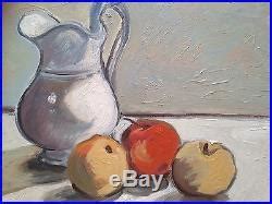 Huile Sur Toile Blog Archive Tableau Expressionniste Nature Morte