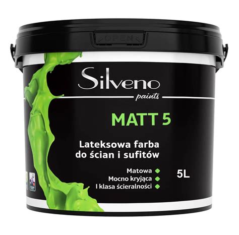 Farba Lateksowa Matt 5 Baza 1 5L Silveno Silveno Sklep EMPIK