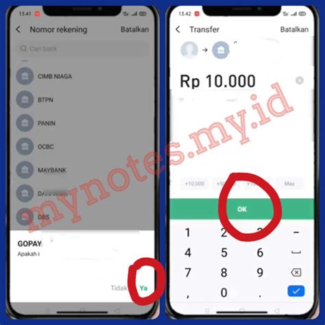 Cara Top Saldo GoPay Menggunakan LINE Bank Gratis Biaya Admin My Notes