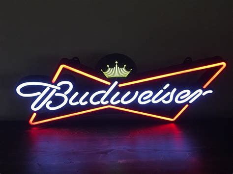 Collectible Budweiser Signs And Tins New Budweiser Bowtie Bow Tie Real