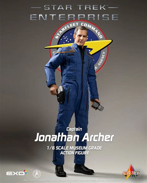 EXO-6 Launches STAR TREK: ENTERPRISE Character Crew with Captain Jonathan Archer — and His ...