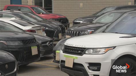 More Than 500 Stolen Vehicles Recovered 119 People Charged In Toronto Police Toronto