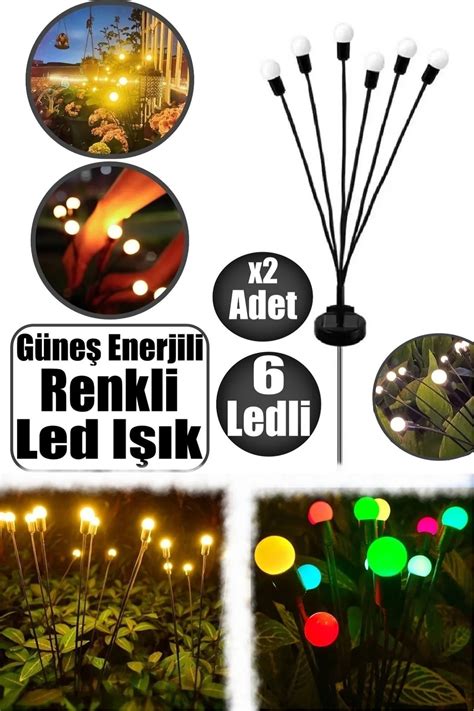 Berdina Home L G Ne Enerjili Led I K Renkli I K Solar Bah E Iti