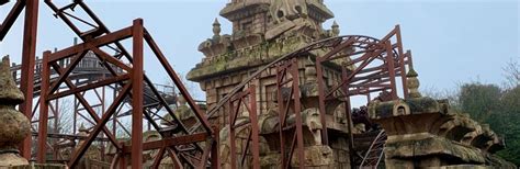 Indiana Jones and the Temple of Peril @ Disneyland Paris | Open Coaster