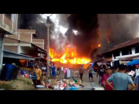 Kebakaran Di Kedei Simpang Keuramat Aceh Utara Provinsi Aceh Youtube