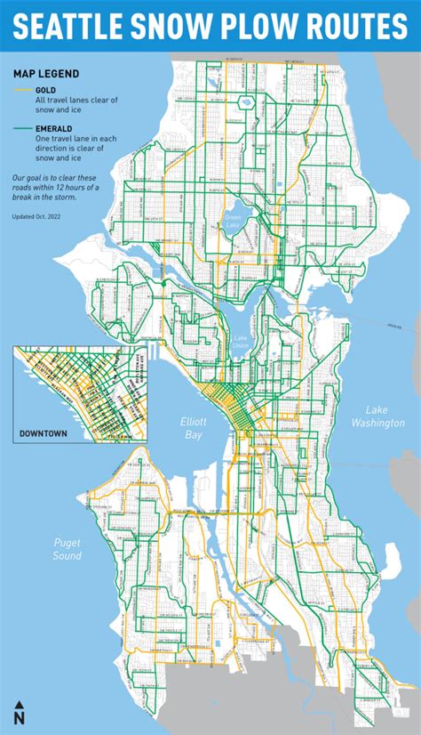 Seattle's Snow Plow Routes : r/MapPorn