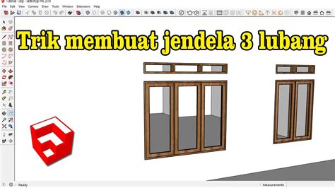 Kanopi Kaca Sketchup October