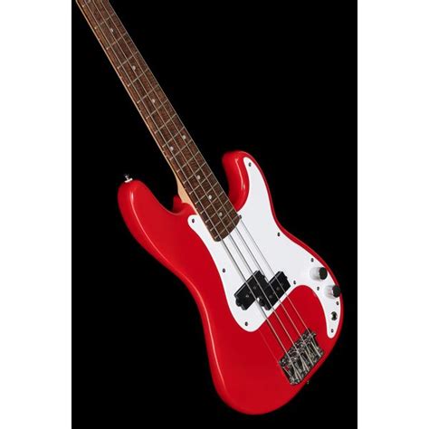 Squier Mini P Bass Dakota Red Set Thomann France