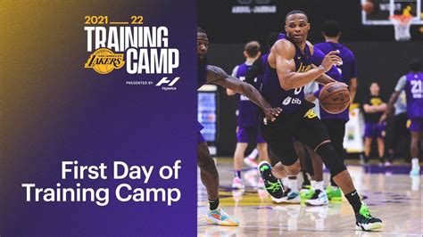 Your 2021 22 Lakers In Action Lakers Training Camp YouTube