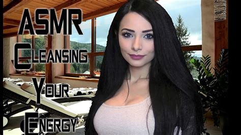 Asmr Cleansing Your Energy Roleplay Ear To Ear Sounds Nail Tapping