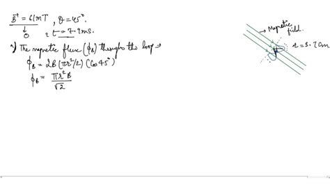 SOLVED Figure 30 42 Shows A Closed Loop Of Wire That Consists Of A Pair