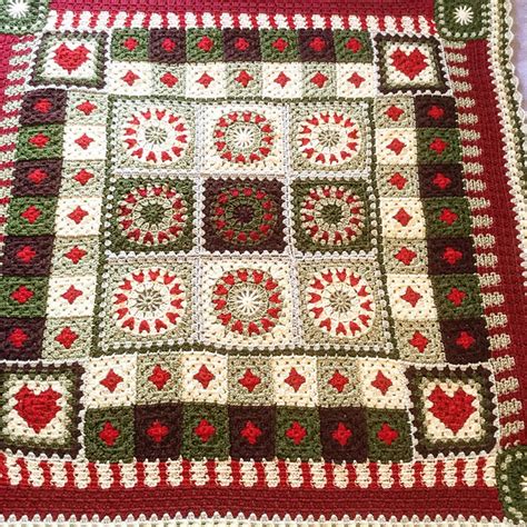 Ravelry The Winter Season Blanket Pattern By Marion Mitchell