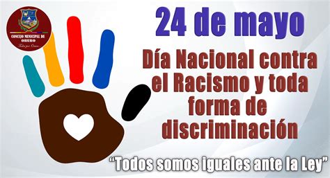 Día Nacional contra el Racismo y toda forma de discriminación Concejo