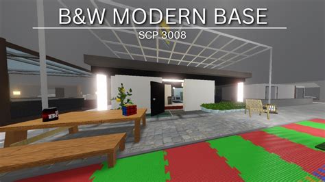 Black And White Modern Base Roblox Scp 3008 Youtube