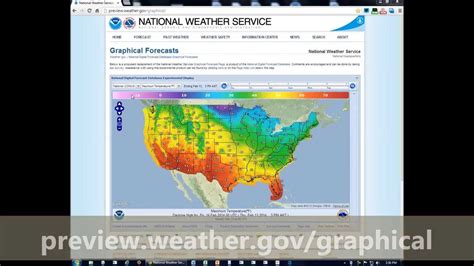 How To Visualize And Map Your Forecast From The National Weather Service