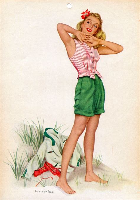 See Vintage Calendar Girls Pin Ups From The 40s 50s Plus Meet