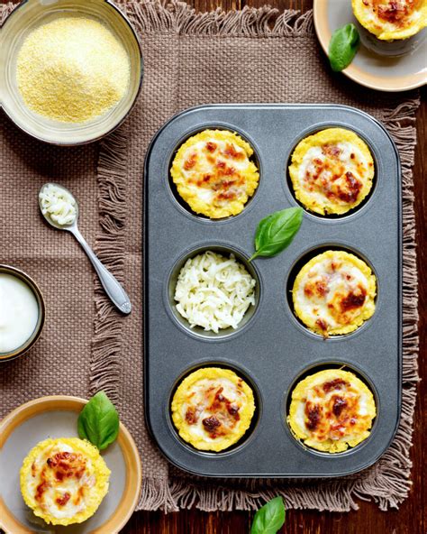 Cestini Di Polenta Con Formaggio E Speck Ricetta Antipasto Sfizioso