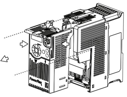 PLACE CONNECTOR FOR ADAPTER IN DRIVE